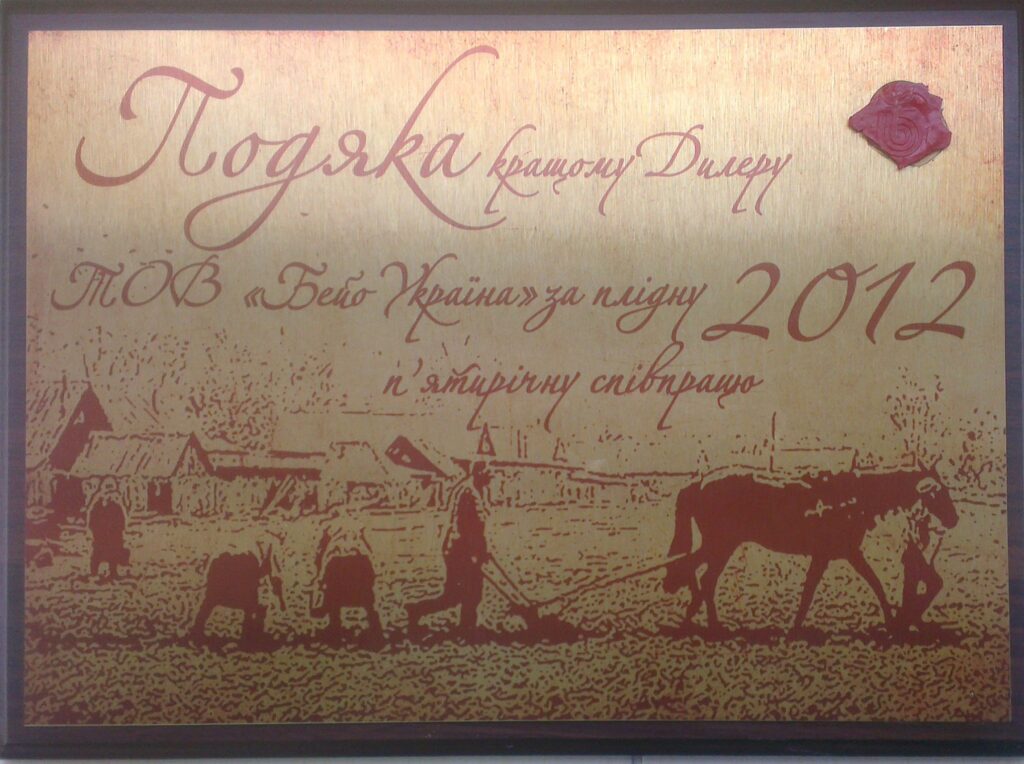 фото сертификат бейо